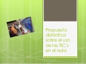 Propuesta didáctica sobre el uso de...